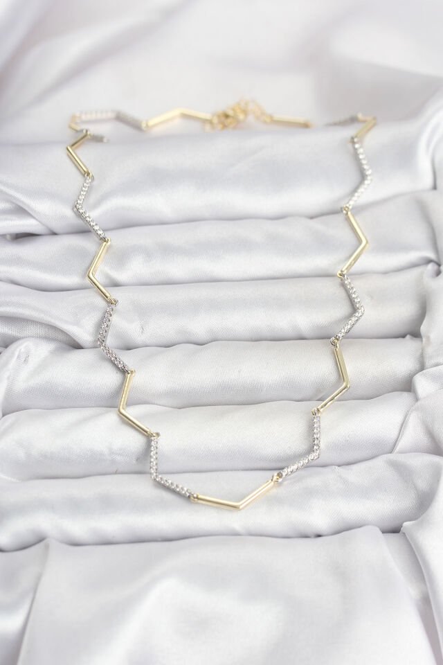 VIP Seri Zikzak Model Kadın Kolye