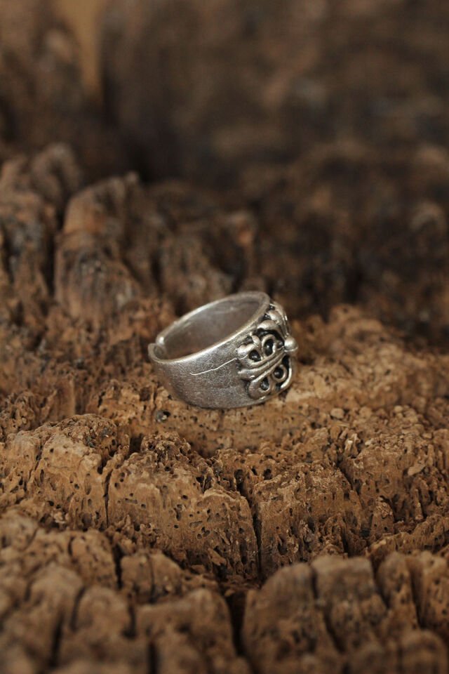 Motifli Ayarlanabilir Erkek Yüzük