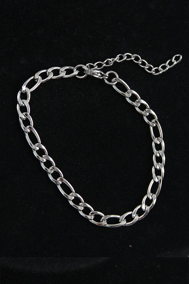 316L Çelik Klasik Model Gümüş Renk Erkek Bileklik